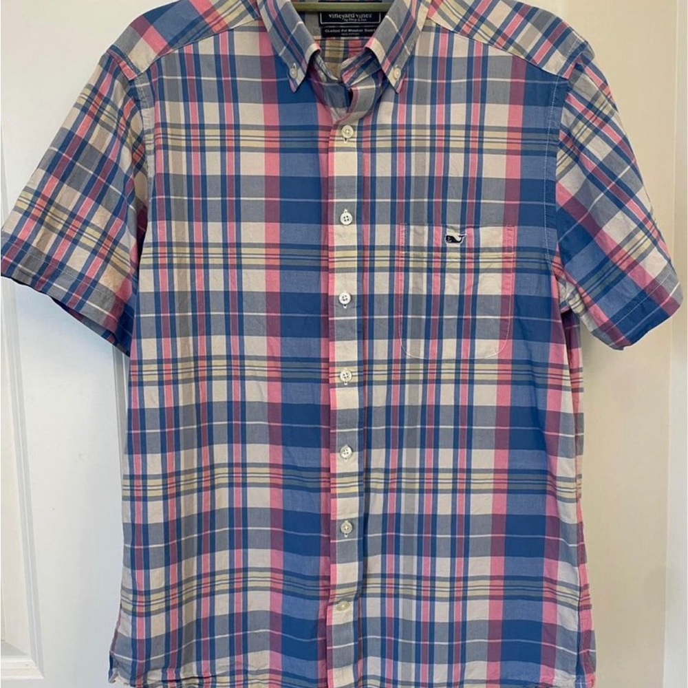 Vineyard Vines Classic Fit Murray Short Sleeved Shirt